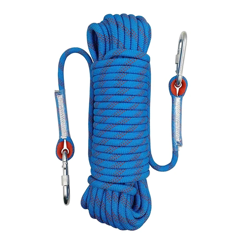 

New-Outdoor Rock Climbing Rope Home Fire Emergency Escape Rope Multifunctional Heavy Duty Rope For Hiking Caving Camping Diamete