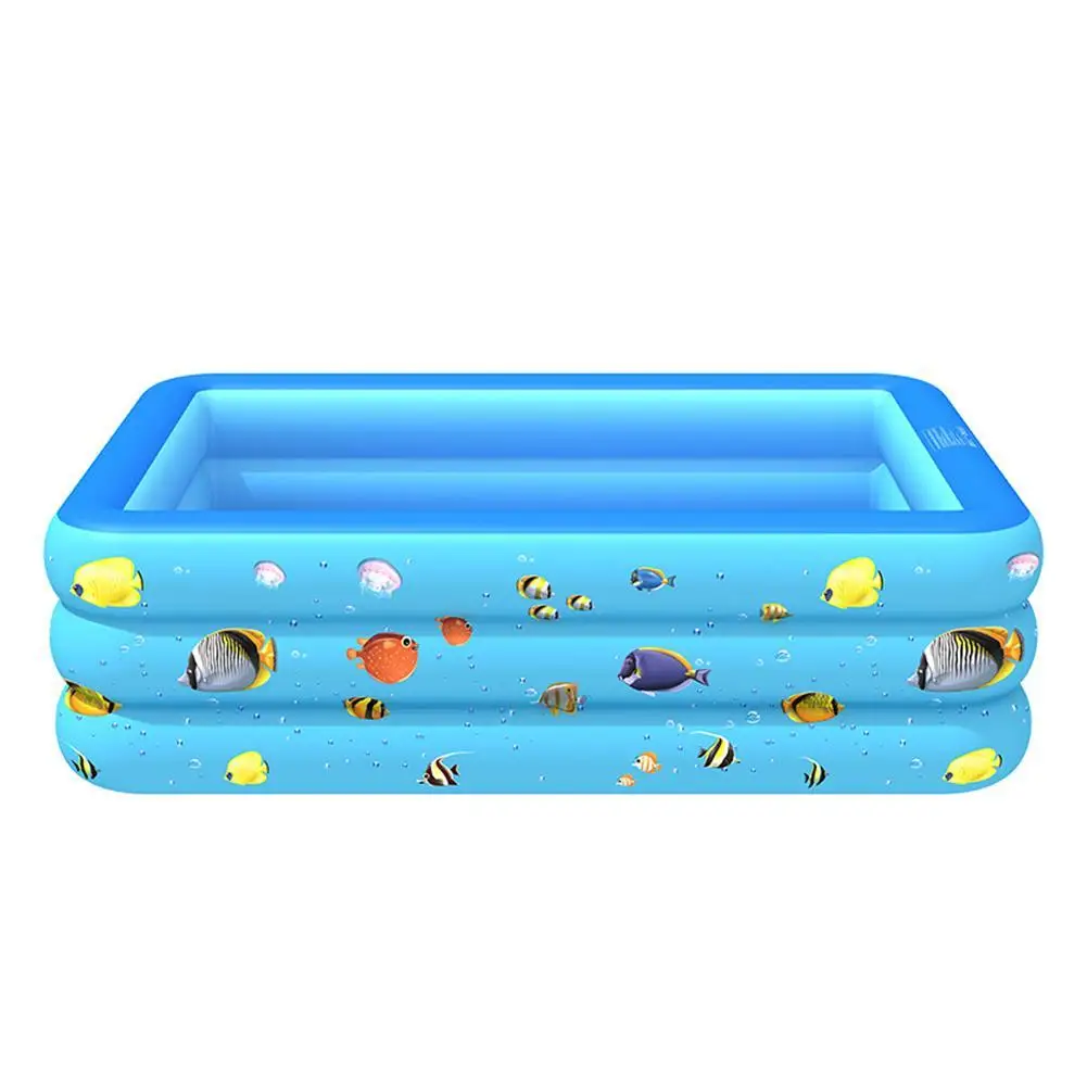 2/3 слоев рисунок чешуя надувные детские для малышей Swim Ванна Плавательный