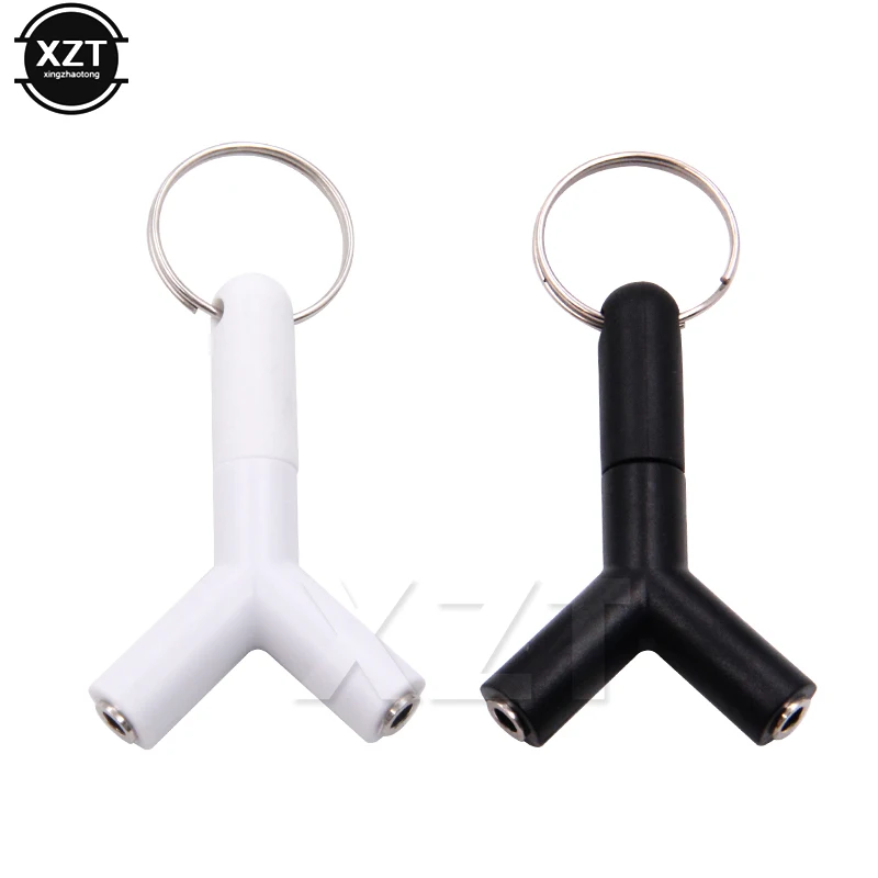 Аудио сплиттер угловой штыревой соединитель для 2 разъемов мама 3 5 мм обоих