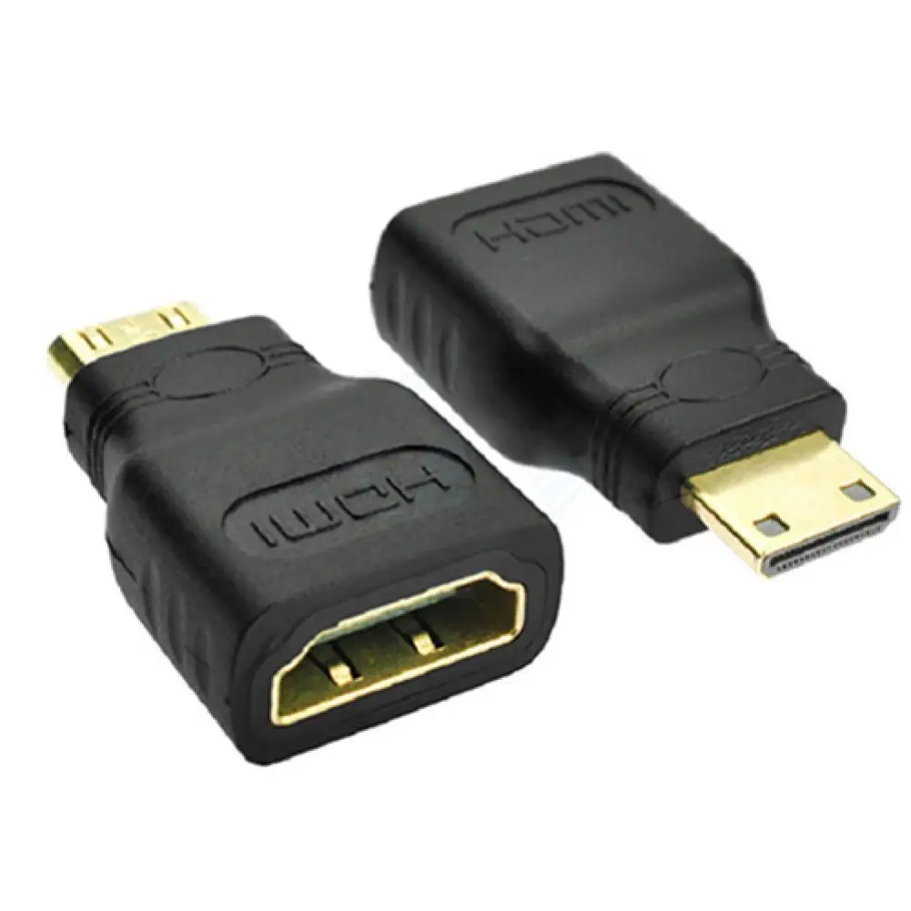 

HDMIs Mini Male Type C to HDMIs Standard Female Type A Converter Adapter Connector Wearable Devices Accessories