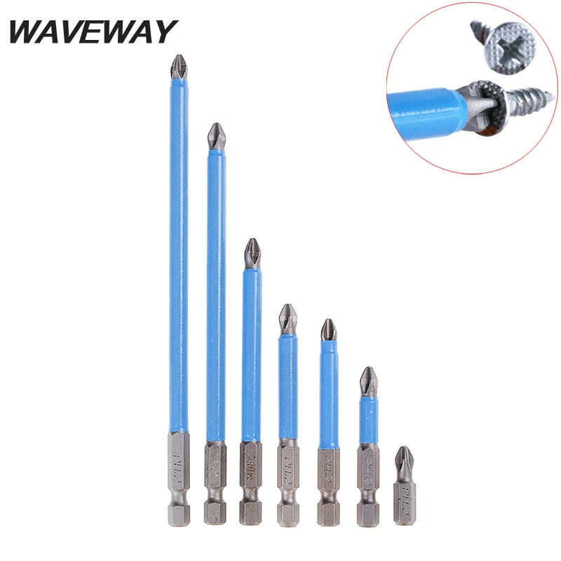 Набор насадок для отверток WAVEWAY Torx PH2 25 150 мм|Аксессуары электроинструментов| |
