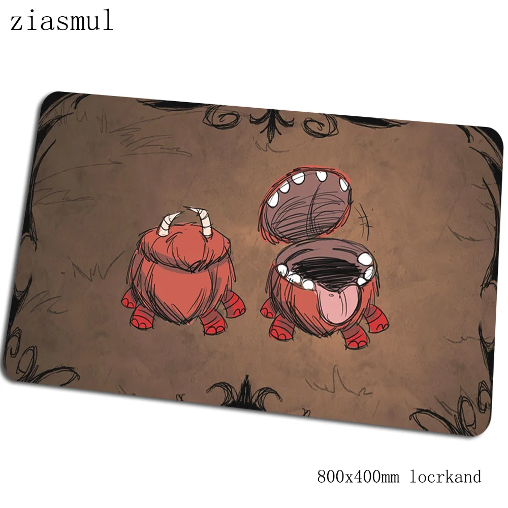 Dont starve mats 800x400x3 мм xl игровой коврик для мыши большая клавиатура Коврик для мыши лучшие аксессуары для геймеров коврик для мыши - Цвет: Size 800x400x3mm