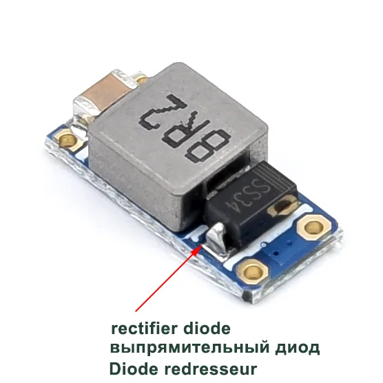 Фильтр Mini LC 1A 2A 3A Видеосигнал с выпрямительным диодом сопротивление пульсации