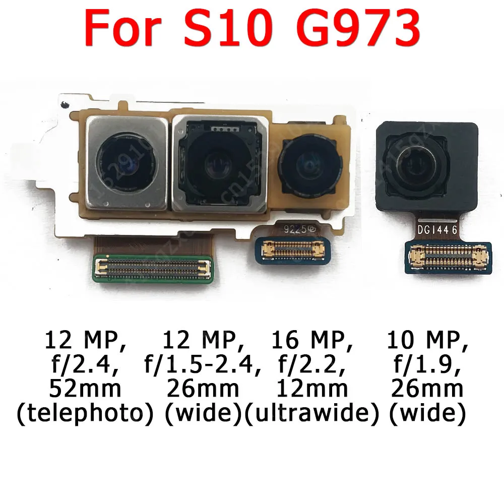 Оригинальная передняя и задняя камеры для Samsung Galaxy S10e G970 модуль основной Замена