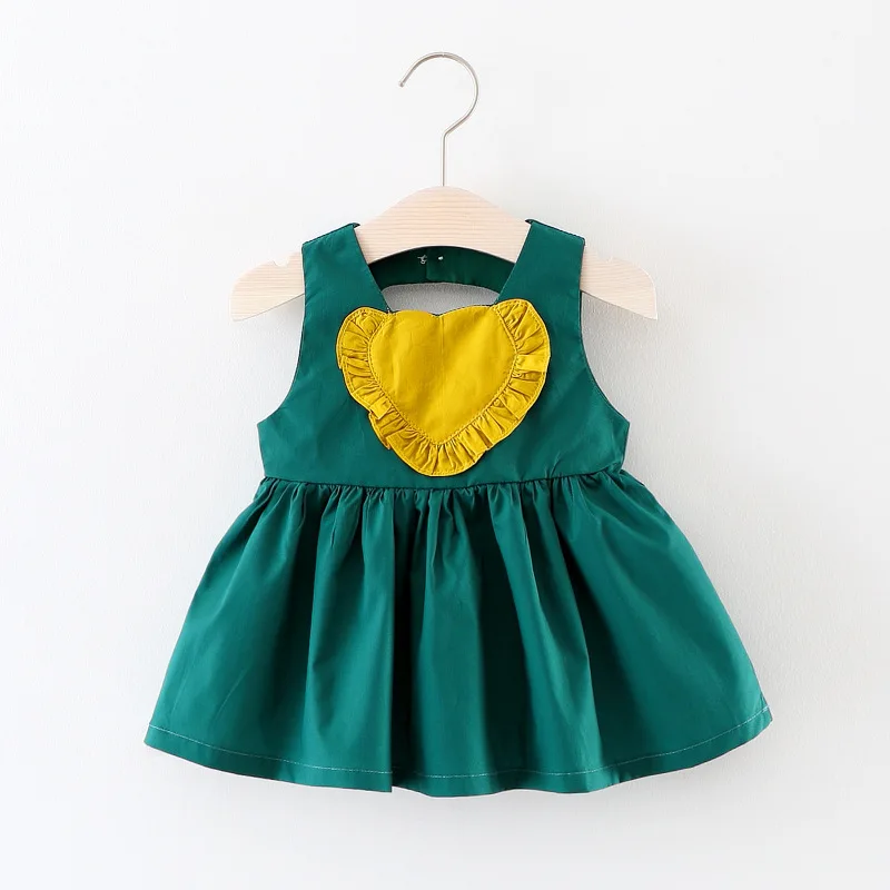 

Newborn Summer Cuit Lovely Clothing Infant Kid Baby Girl Toddler Dress Princess Sleeveless Sundress