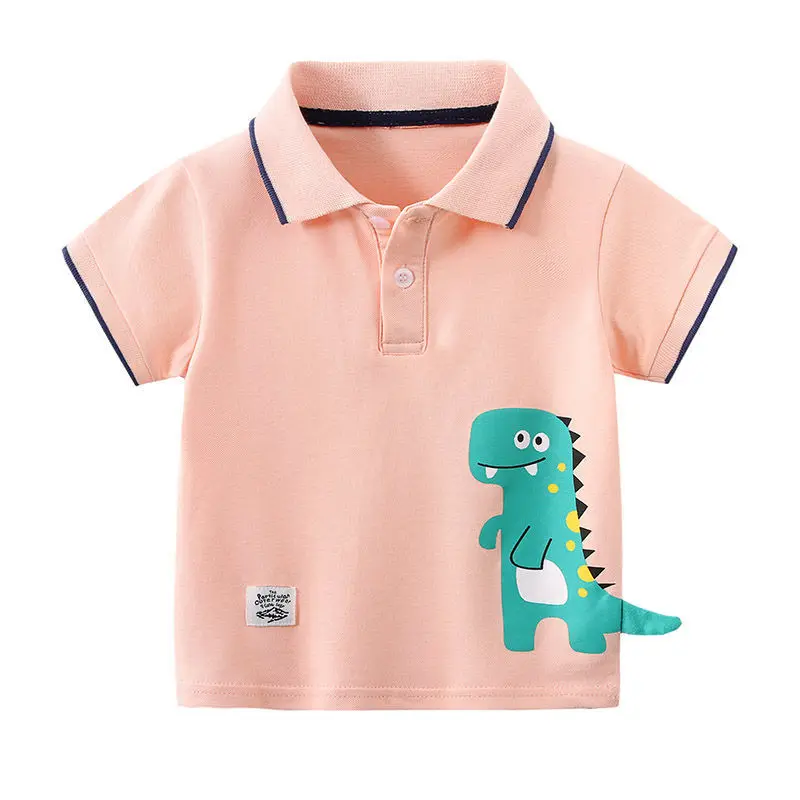 

High Quality New Summer Children Clothing Boys Short Sleeve T-shirt Kids Cartoon Sweatshirt Baby Cute Cotton Clothes Polo Shirts