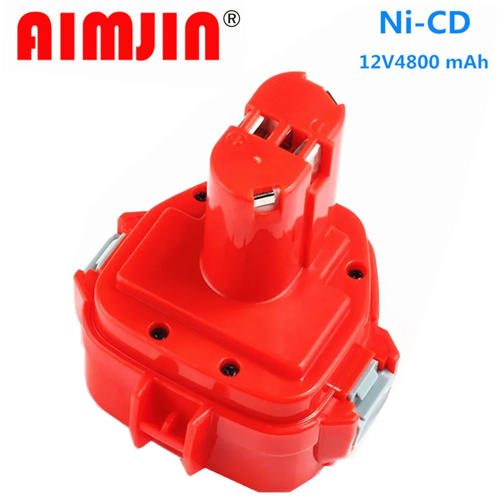 

Оригинальный аккумулятор 4800 мАч 12 в Ni-CD 1220 Ач для электроинструмента Makita 12 В Аккумулятор PA12 1233 1201 1222 1223 1