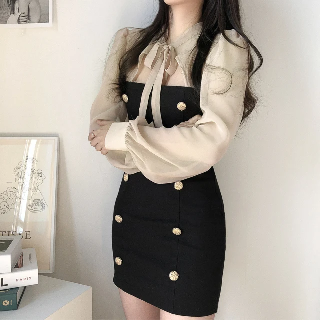 

Sexy Dress Long Sleeve Dress Winter Dress Black Dress