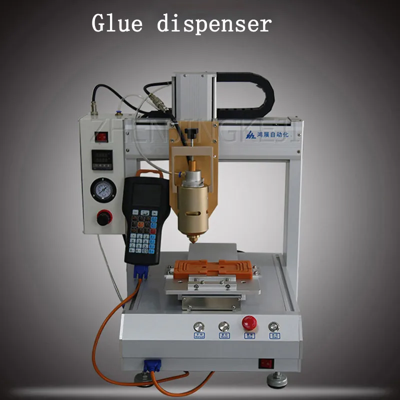 

Glue Dispenser Phone Case Fully Automatic Hot Melt Glue Cell Phone Bracket Triaxial Four Axis Dispensing Processing Equipment