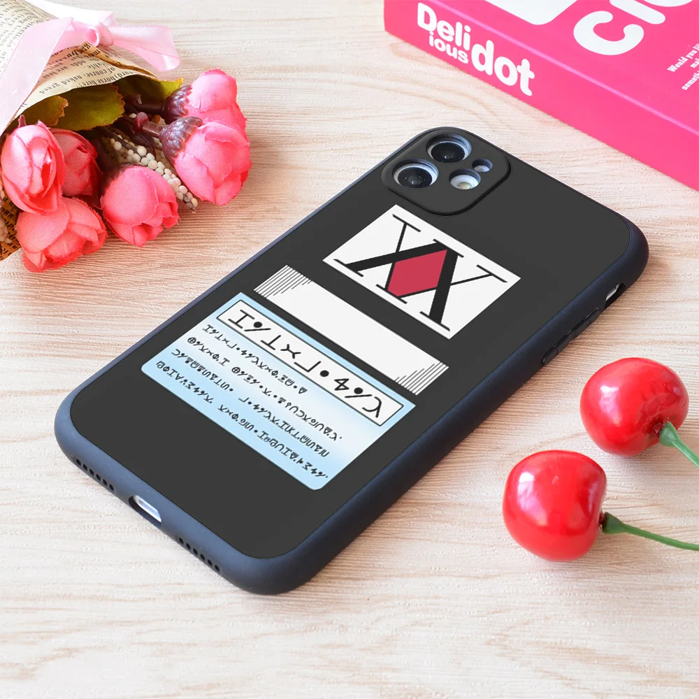 

For iPhone Hunter License Print Soft Matt Apple Case