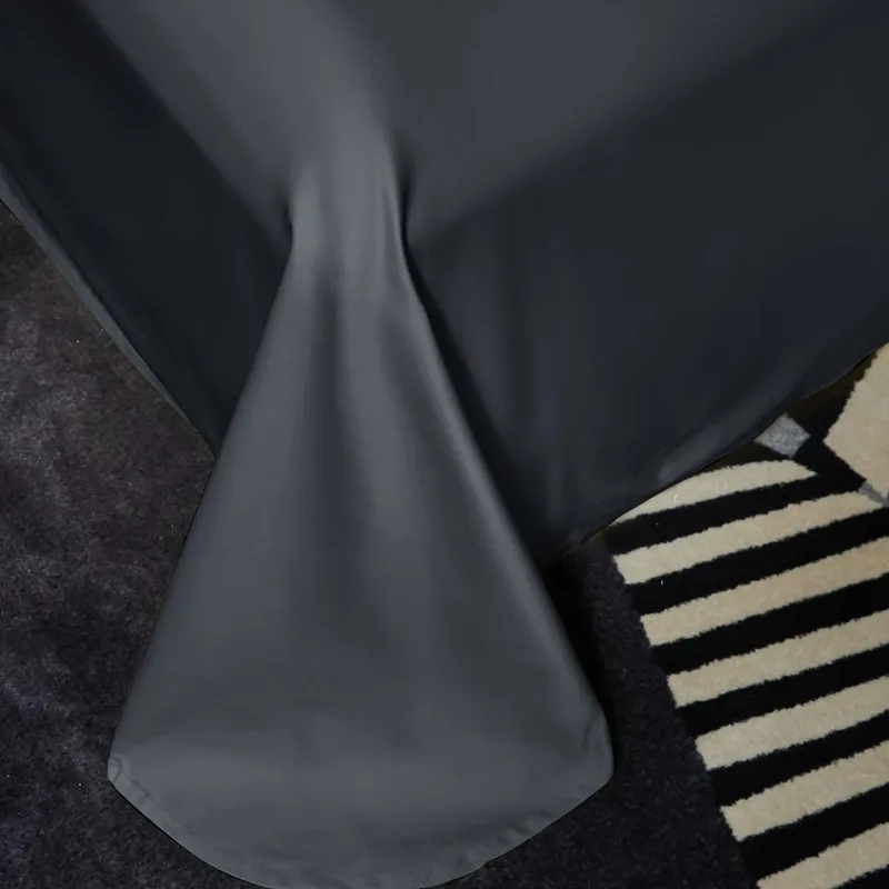 

Solid Color 4/5/7Pcs Duvet Cover Set Luxury 1000TC Egyptian Cotton Soft Silky Bedding Set Bed Sheet Pillowcases Comforter Cover