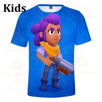 poco shelly 8 to 19 years kids t shirt shooter game leon 3d printed tshirt boys girls new cartoon t shirt tops teen clothes