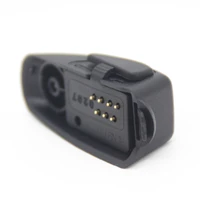 earpiece headset mic audio adapter converter for motorola walkie talkie radio gp340 gp338 gp1280 ht750 pro5150 accessories