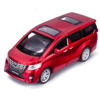 132 children car toys alphard toyota ally car model die cast voiture miniature car toys for boys with box toy vehicles