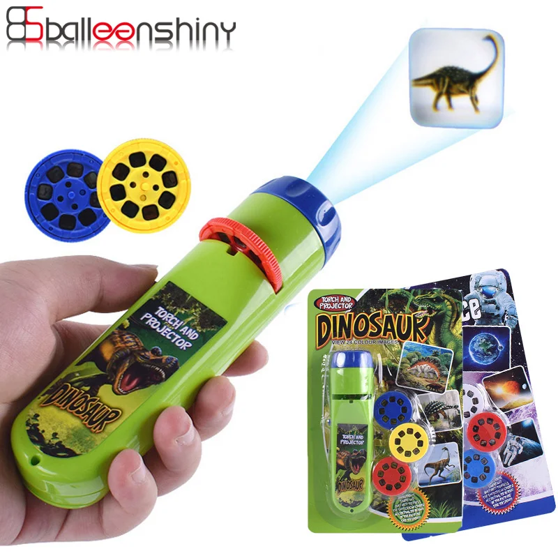 Пазл balleenshining для взаимодействия родителей и детей, светящаяся игрушка для раннего развития, животное, динозавр, Детская лампа-проектор, дет...