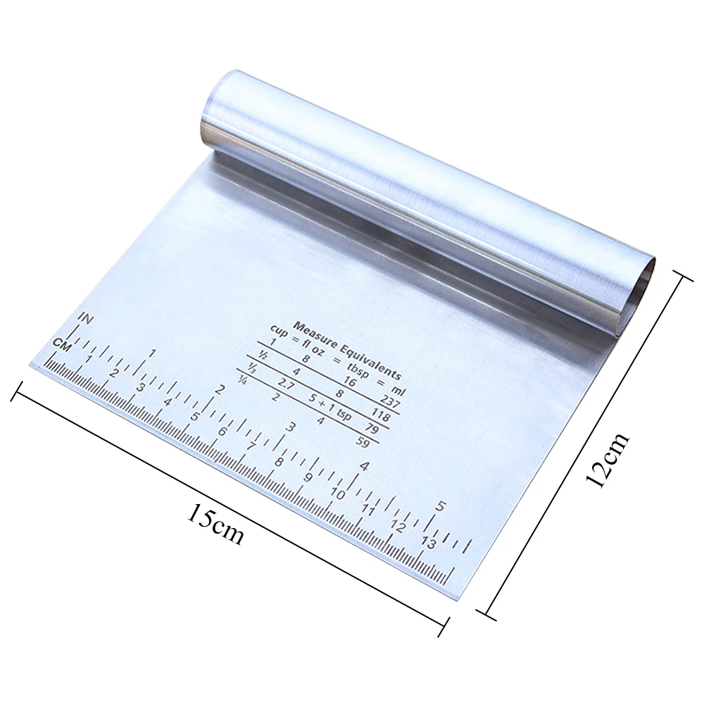 BEEMSK металлический слайсер из нержавеющей стали 1 шт. скребковая панель