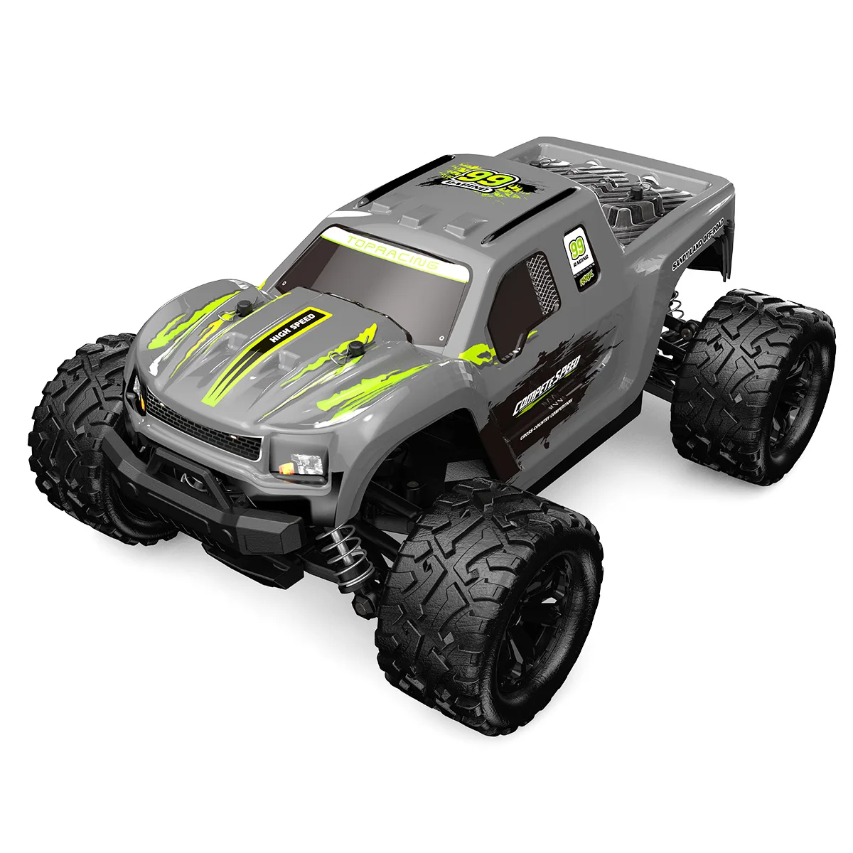 

DM-1811 1/18 40 km/h Scale RC Car 2.4G 4WD High Speed 40km/h Fast Remote Controlled 380 motor Large TRUCK Off Road 4x4