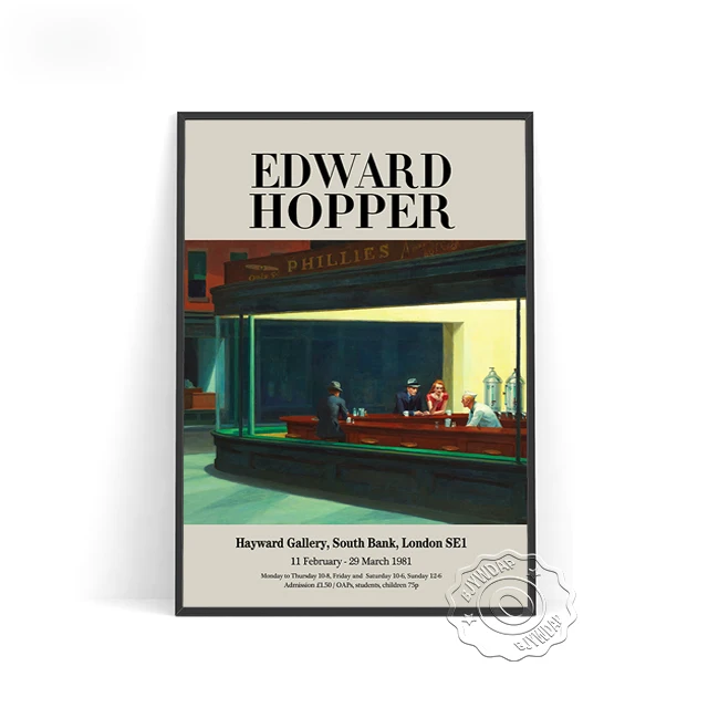 

Художественный плакат BJYWDAP Нighthawks