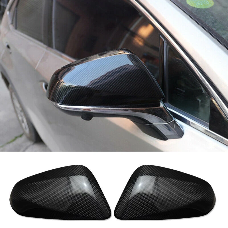 

Carbon Fiber Exterior Rear View Mirror Cover Trim For Lexus Nx200t 300 2015-2020