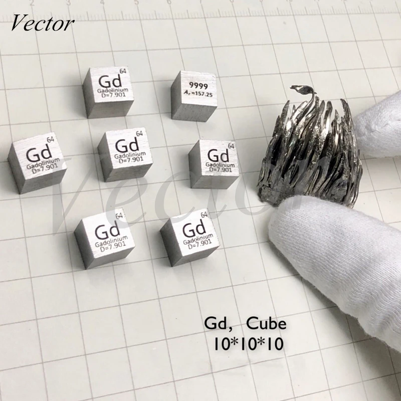 Постоянный фенотип кубический гадолиний Gd Металл без кристалла Высокая чистота