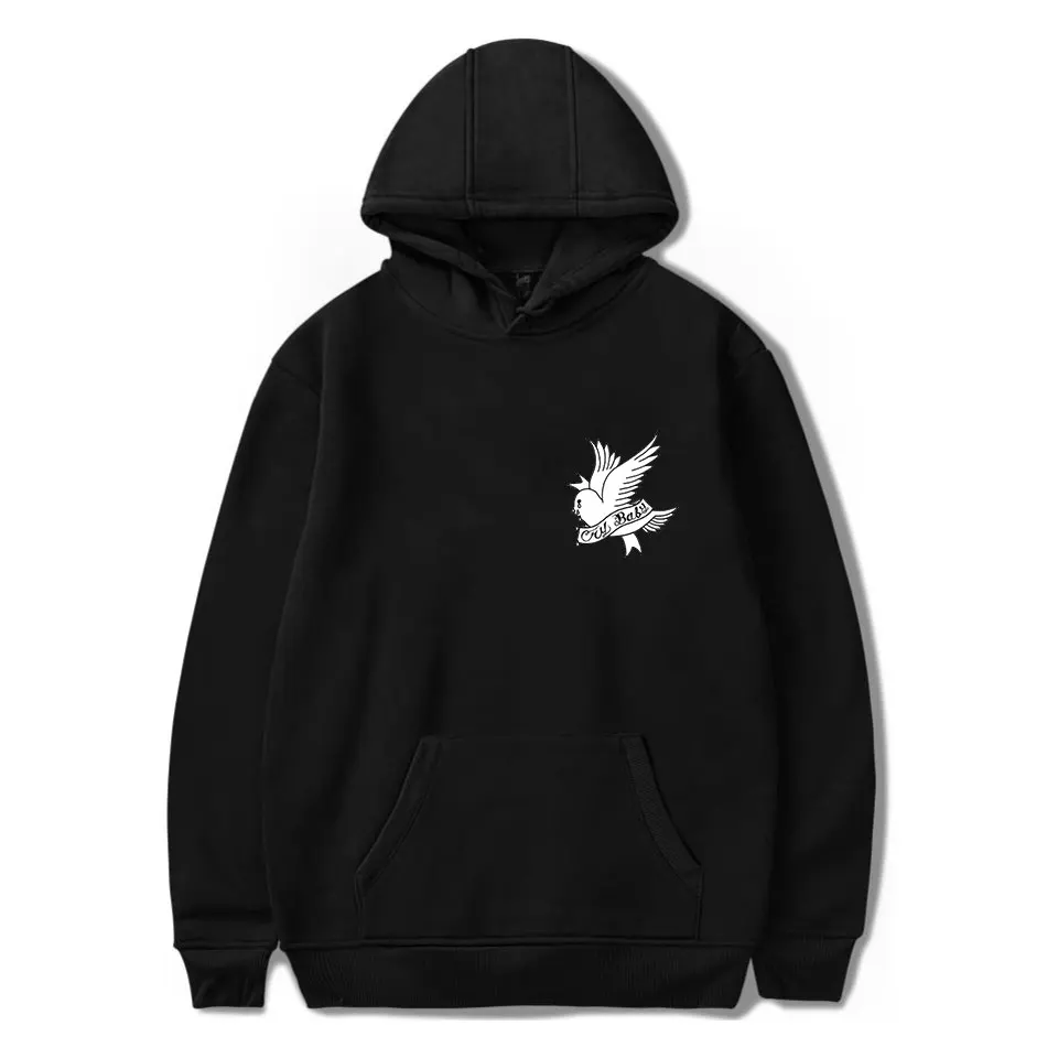 Толстовка с принтом Lil Peep для мужчин и женщин модная худи Свитшот в стиле
