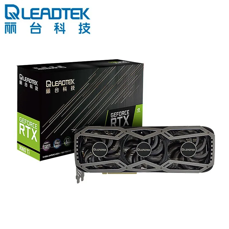 

Оригинальная видеокарта LEADTEK GeForce RTX3080Ti LIFE ES 12G GDDR6X PCI-E4.0 384Bit 19Gbps E-Sports для игр