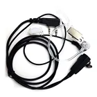 Воздушный трубчатый наушник, AT-G2.0-K1, проводная Воздушная трубка, наушники для UV-82 UV-5R BF-888s KD-C1 plus, портативная рация с вилкой K