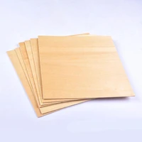 5pcs 200x200x1 5mm unfinished craft basswood wooden sheets for diy model making crafts