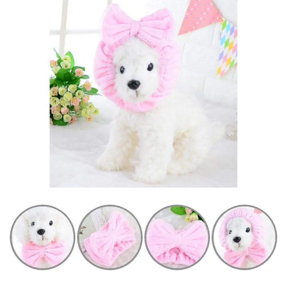 

Skin-friendly Dress Up Soft Bowknot Dress Up Cat Headwear Pet Accessory