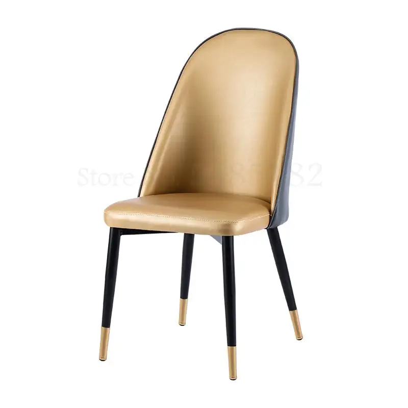 Спинка скандинавский светильник роскошный стул для столовой Сетка Красный