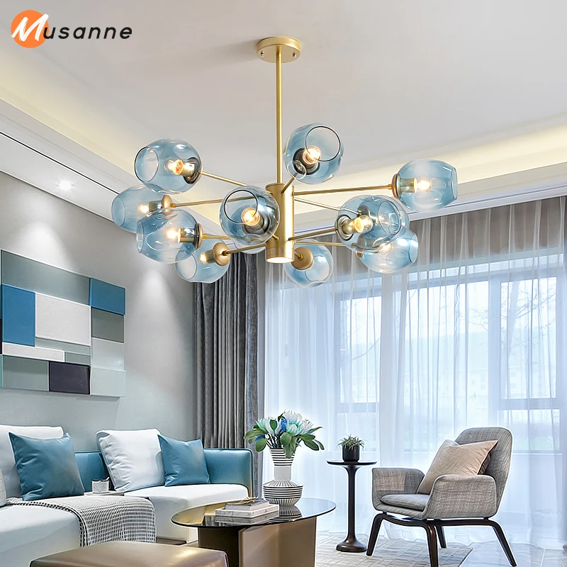 

Led Nordic modern chandelier / living room / bedroom / 90v-260v indoor creative decorative lighting ceiling Chandelier