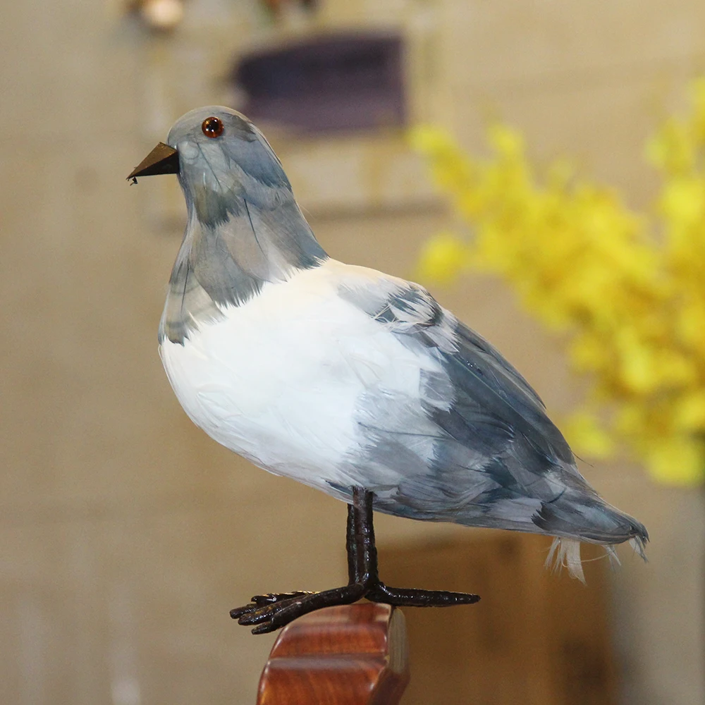Домашний сад имитация модели голубей искусственная птица фигурка