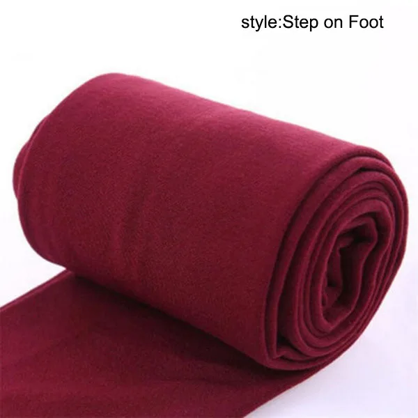 Женские теплые флисовые зимние эластичные леггинсы тонкие термоштаны