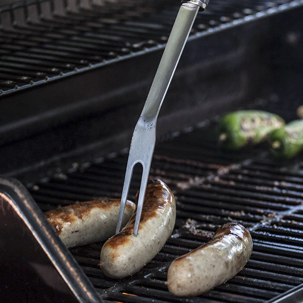 4 шт. Аксессуары Для Пикника Из Нержавеющей Стали вечерние шпатель вилка зажим
