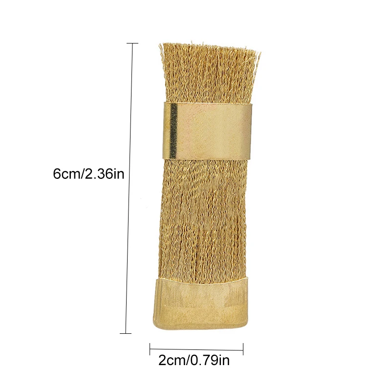 1 шт. щетка для чистки сверла ногтей Золотая портативная электрические