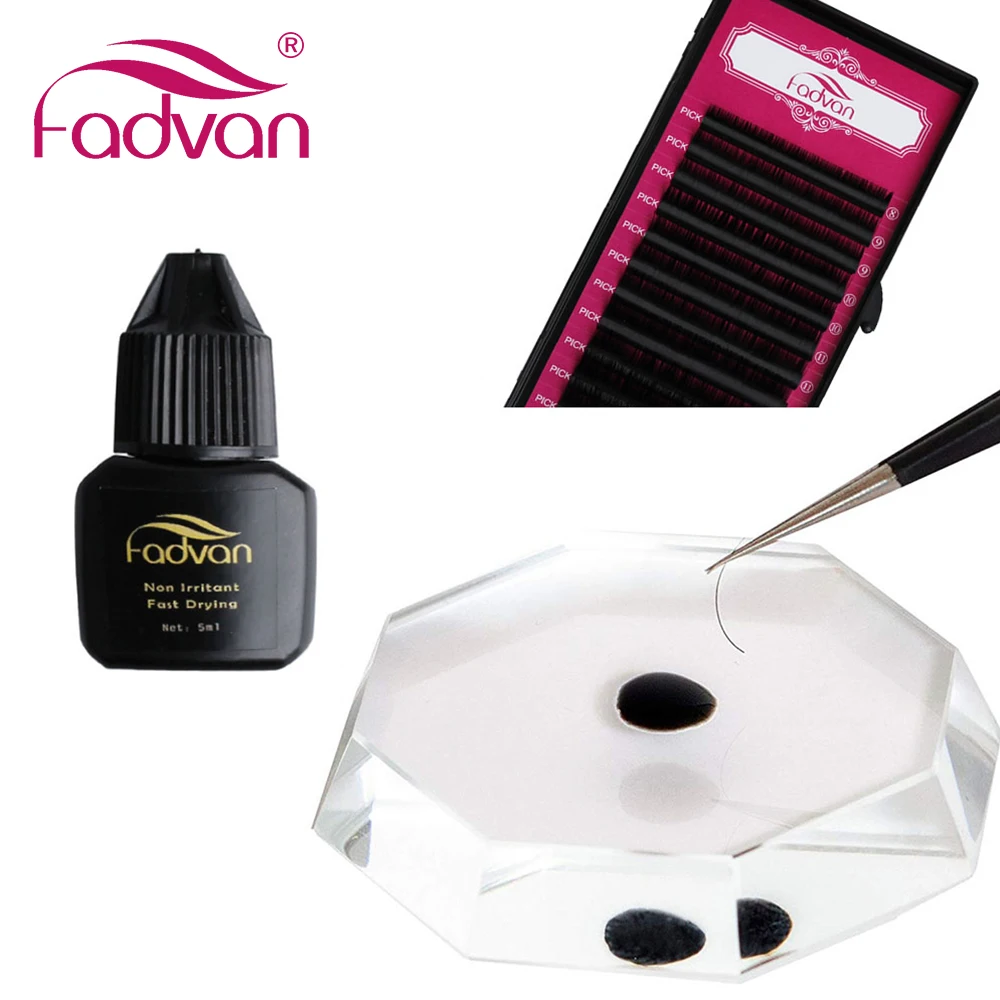 Fadvan 5 мл/10 мл клей для ресниц Накладные ресницы быстро сохнет без запаха