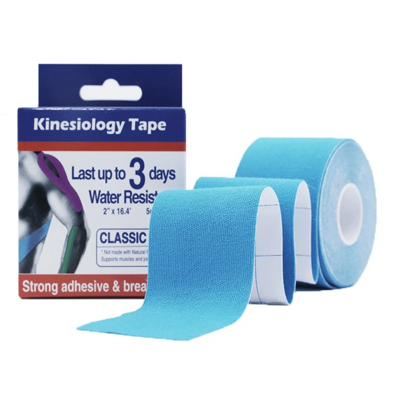 

2PCS Sports Recovery Bandage Cotton Waterproof Elastic Sports Muscle Stickers Sports Protective Tape