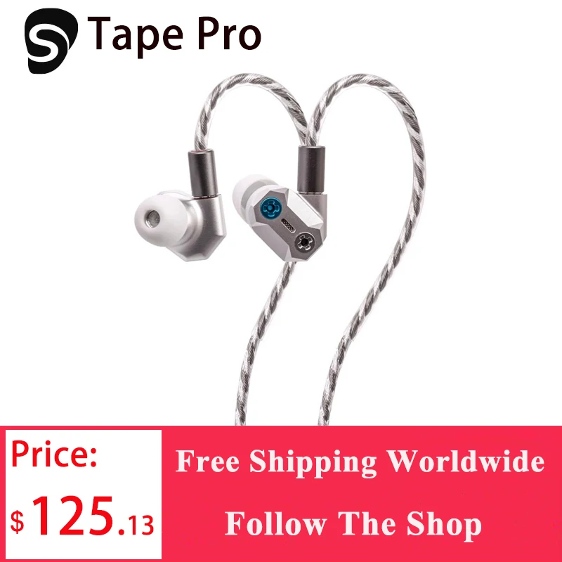 Shuoer Tape Pro | Магнитостатические динамические гибридные наушники с регулировочными