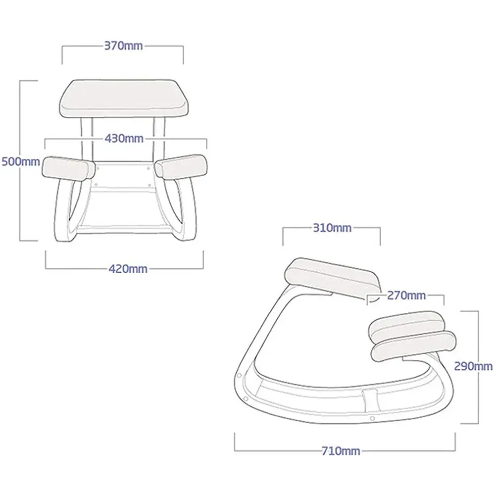 Kneeling Chair Living Room Home Office Furniture Decoration | Chairs