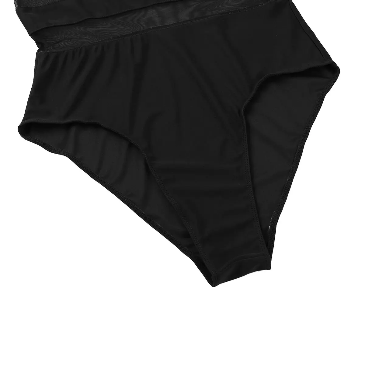 Женский сетчатый гимнастический купальник без рукавов для взрослых