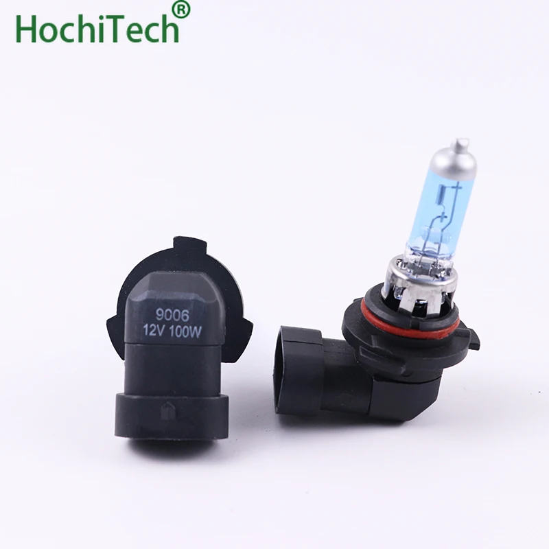 Top Quality 9006 Halogen Lamp 6000K 12V 100W 55W 3000Lm Xenon Dark Blue Super White Quartz Glass Car HeadLight Replacement Bulb |