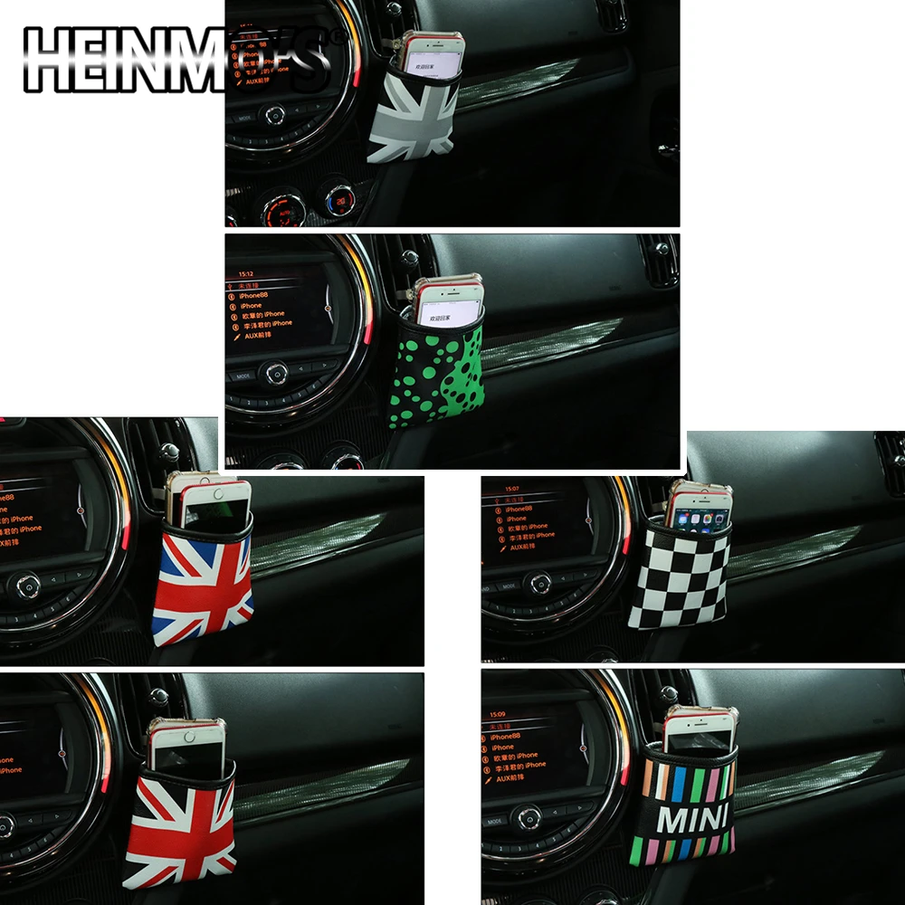 Кожаный держатель для сотового телефона с воздушным выходом карманная коробка