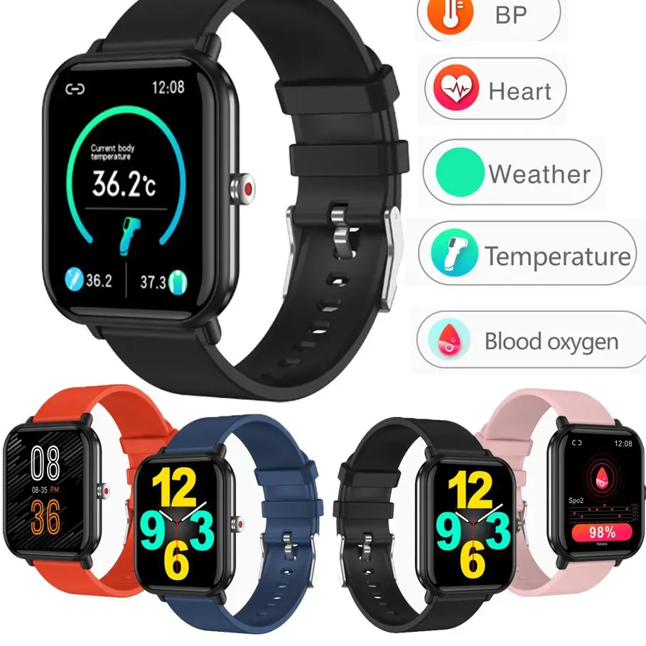 

Смарт-часы для мужчин и женщин, 1,7 дюйма, водостойкие