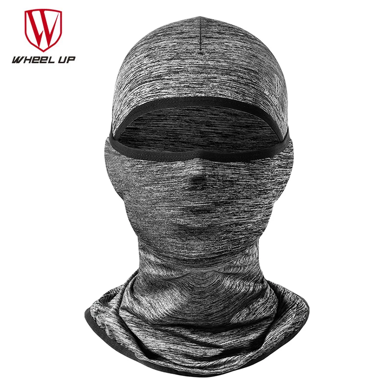 Летняя дышащая велосипедная маска WHEEL UP для езды на велосипеде из ледяного шелка