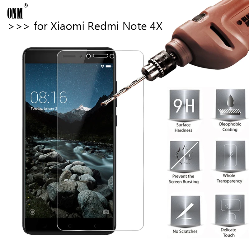 2.5D 0 26 мм 9H закаленное стекло для Xiaomi Redmi Note 4X защита экрана закаленная Защитная