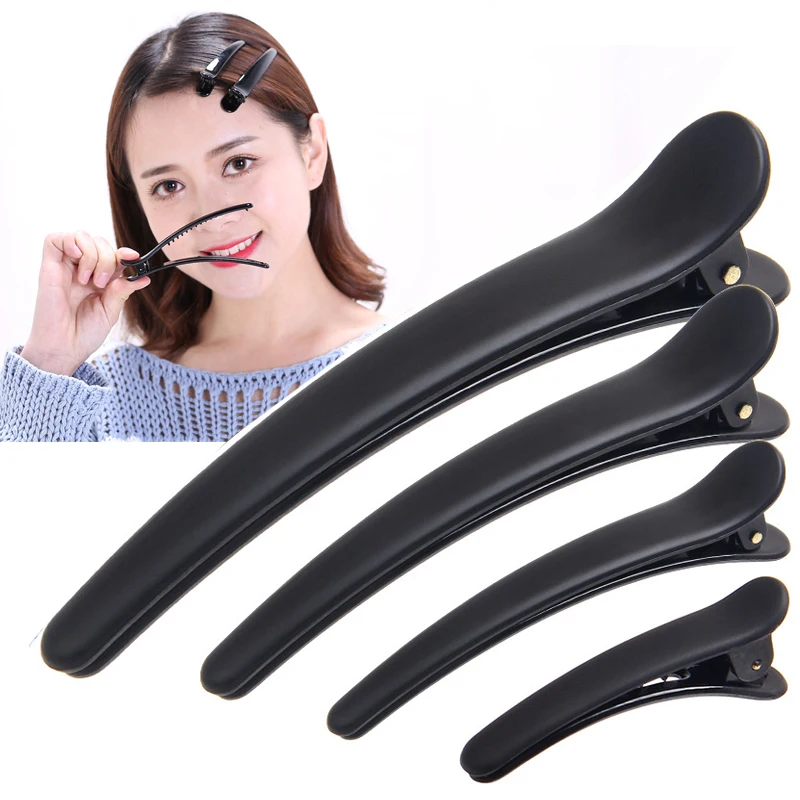 

5pcs/set Long Large Barrettes Korean Style Hairgrip Hairpin Clamp For Make-up For Women