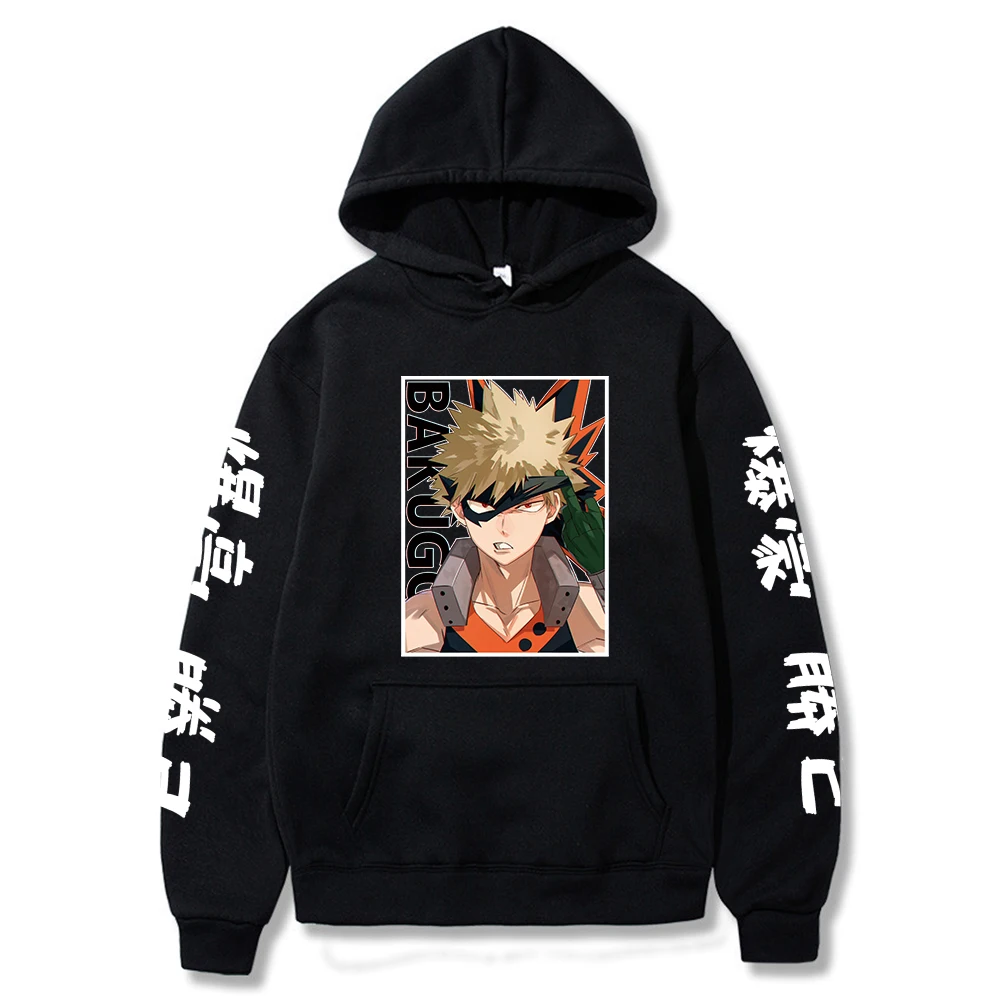 

Anime My Hero Academia Bakugou Printed Hoodies Men Causal Warm Pullover Punk Hip Hop Streetwear Harajuku Sweatshirt Costume