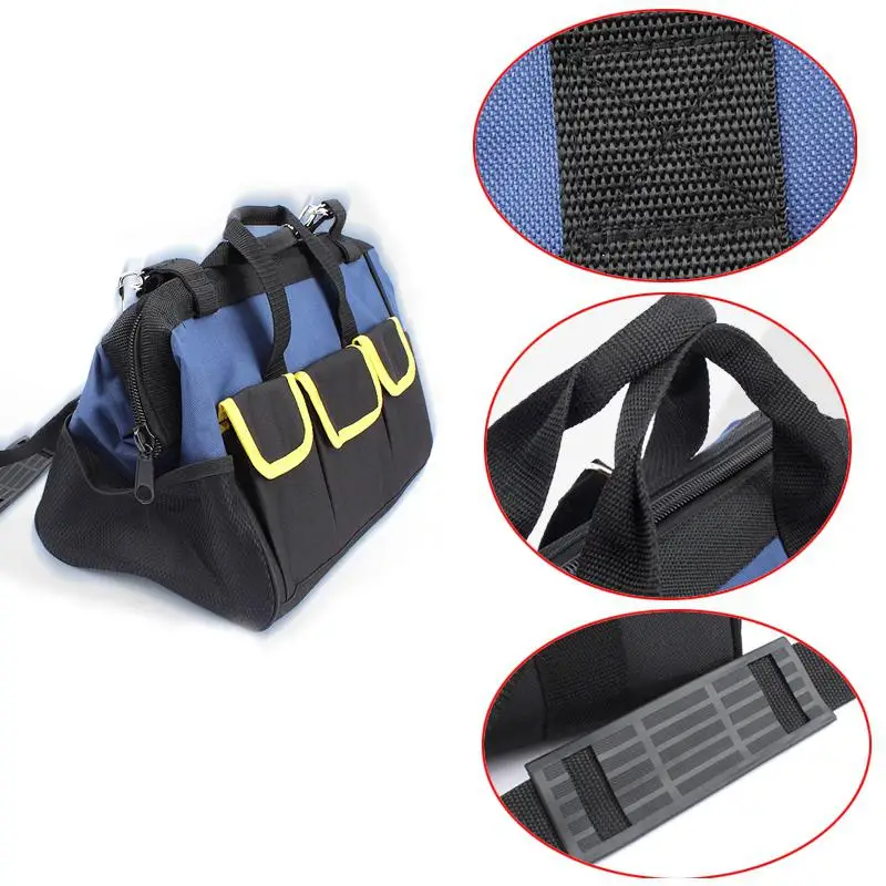 

Tool Bag Electrician Tools Carpentry Hardware Repair Portable Storage Organizers Box Work Spanner Toolbox Kitbag Big Toolkit