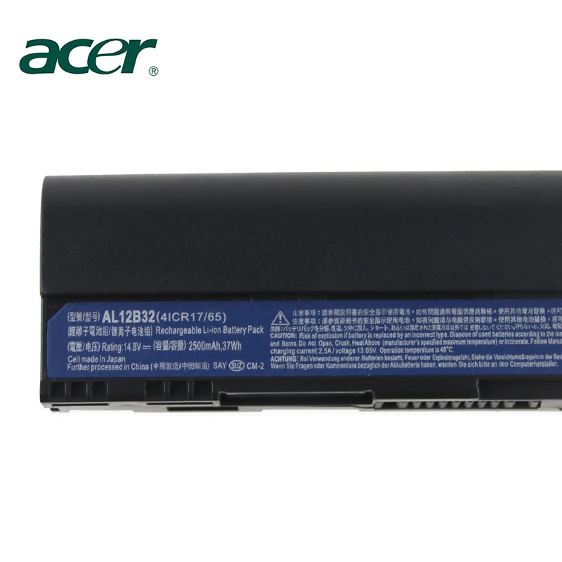 Аккумулятор для ноутбука acer Aspire One 725 756 V5-171 B113 B113M AL12X32 AL12A31 AL12B31 AL12B32 AL12B32