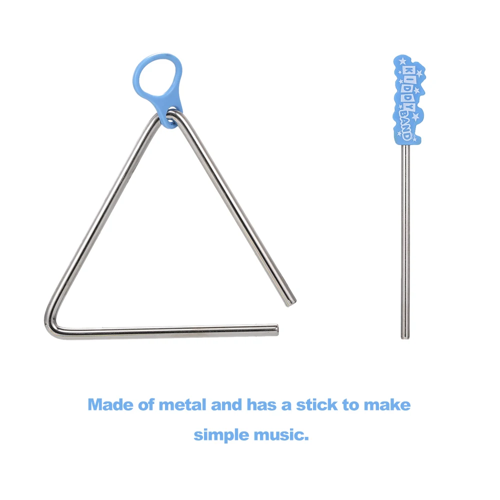 Треугольник Музыкальные инструменты Группа ударный развивающий музыкальный
